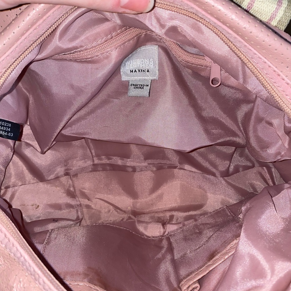 Wilson’s Leather Maxima Pink Purse - Picture 5 of 5